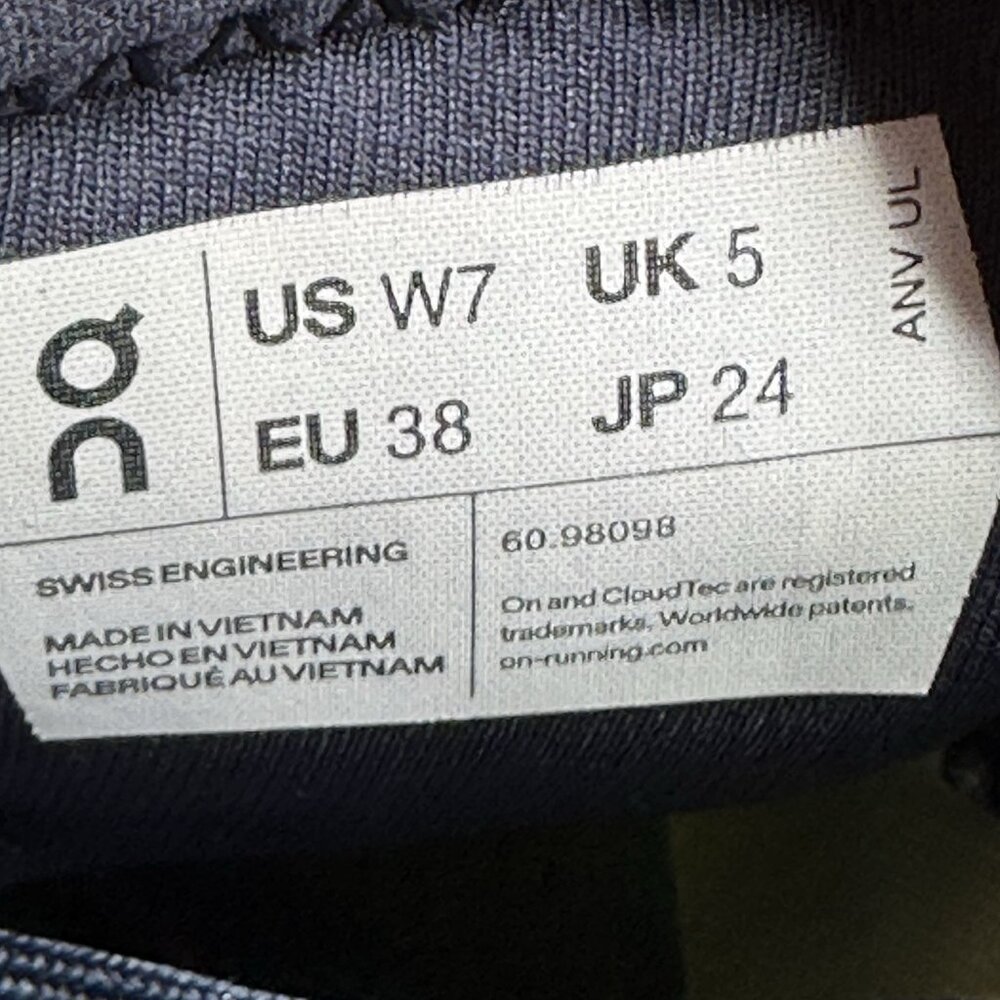 On Running Women's Light Purple and Black Cloudswift Athletic Shoes - Picture 9 of 9
